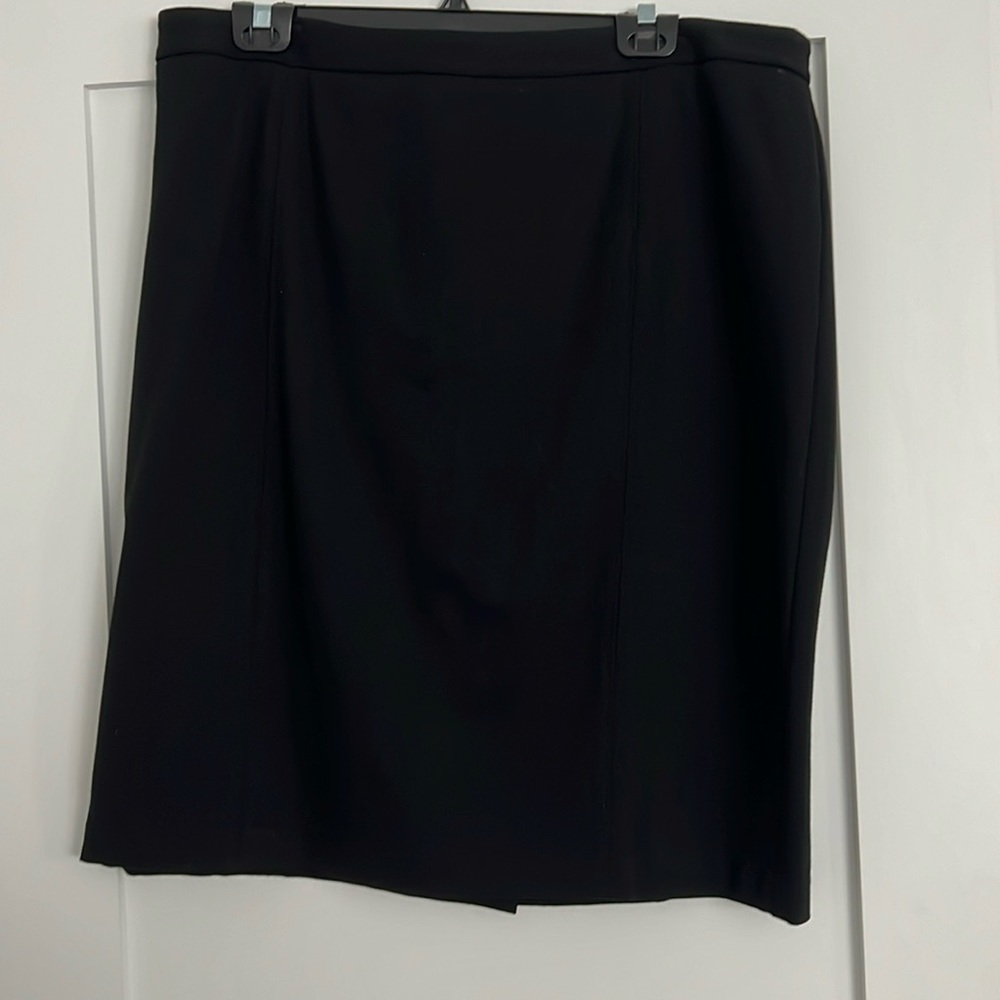 Talbots black pencil skirt size 16